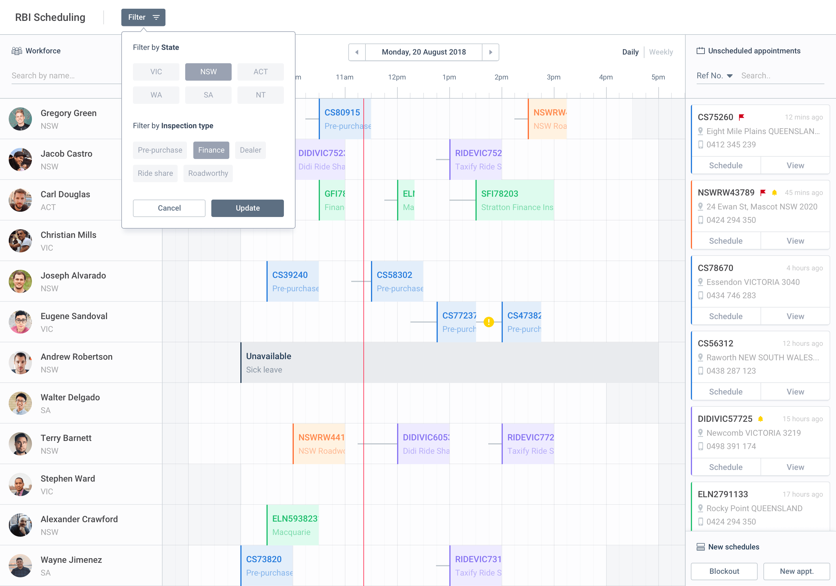 rbi-scheduler